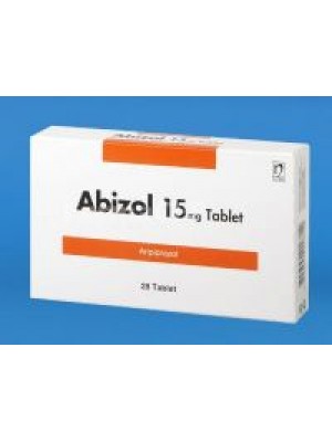 ABIZOL 15 mg. 28 tablets