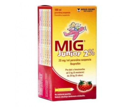 MIG Junior 40 mg. / ml. 100 ml.