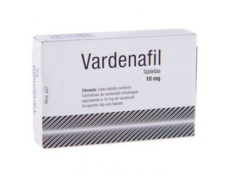 Vardenafil/Levitra 10 mg. 4 tablets