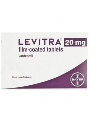 Levitra 20mg. 4 tablets