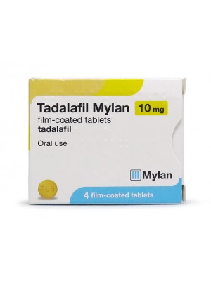 Tadalafil 10 mg. 8 tablets