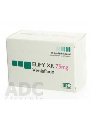 Elify XR 75 mg. 30 capsules