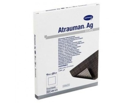 Atrauman Ag. 10 cm. / 20 cm. 3 pieces