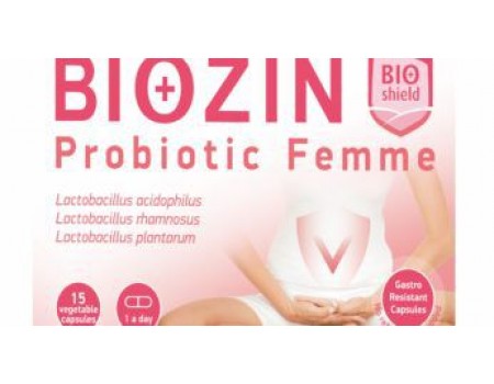 Biozin Probiotic Femme 15 capsules