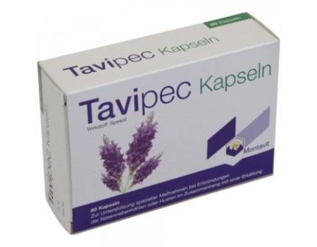 Tavipec Forte 300 mg. 20 capsules