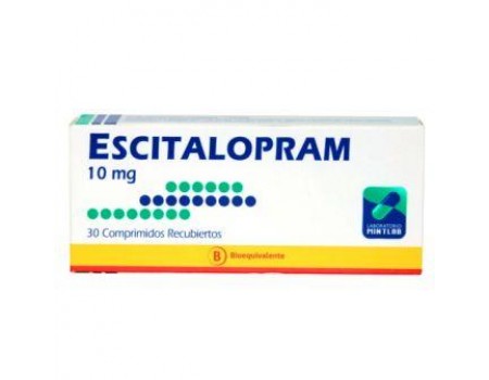 Escitalopram . 10 mg.28 tablets
