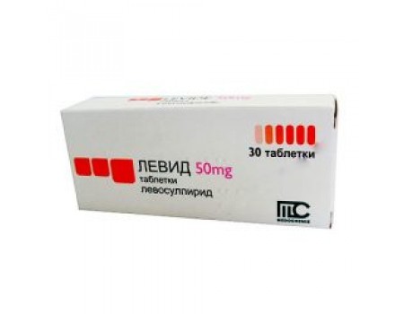 Levid 25 mg. 30 tablets
