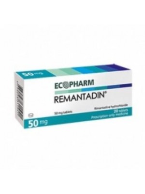 Rimantin 50 mg. 20 tablets
