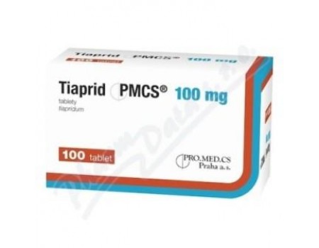 Tiapride 100 mg. 20 tablets