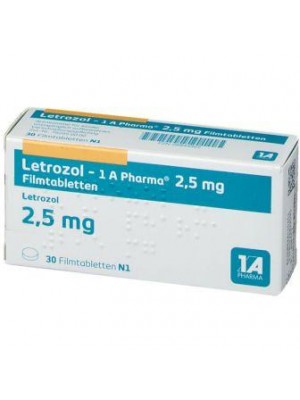 Letrocon 2.5 mg. 28 tablets