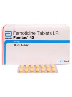 Famotidine 40mg. 20 tablets