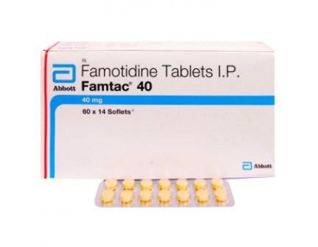 Famotidine 40mg. 20 tablets