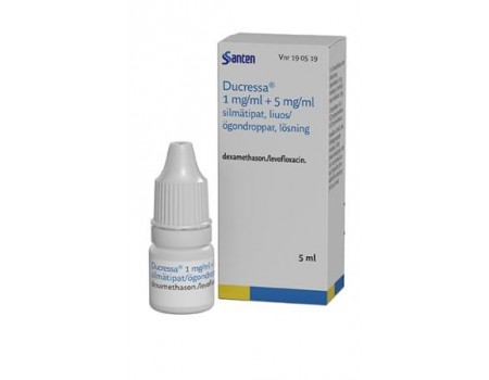 Ducressa eye drops 5ml.