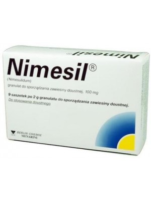 Nimesil 100 mg. 15 sachets