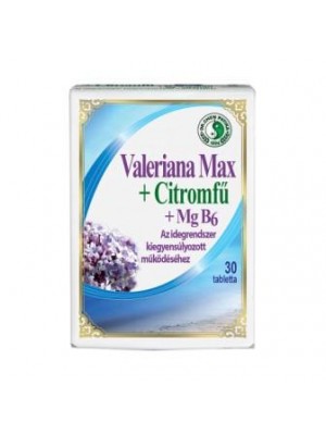 Valeriana Max 200mg. 20 tablets