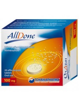 Alldone 100 mg. 20 tablets