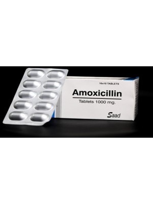 Amoxicilin 1000 mg. 14 tablets