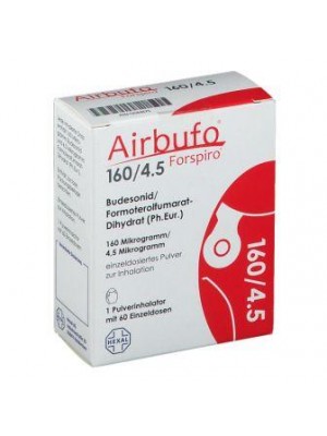 Airbufo 160 mcg.4.5 mcg. 60 doses