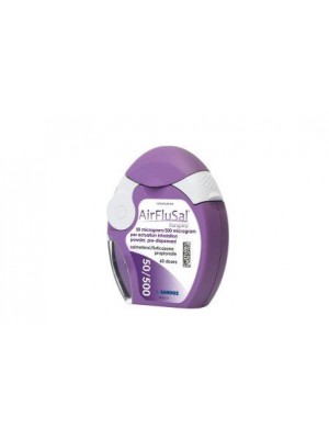 Airflusal inhaler 50 mcg. / 500 mcg. 60 doses