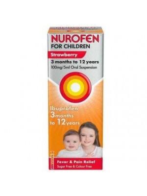 Nurofen Junior syrup 200 mg/5 ml. 100 ml.