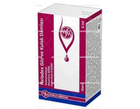 Neladex 3500 IU/6000IU/1 mg/ml. eye droops 5ml.