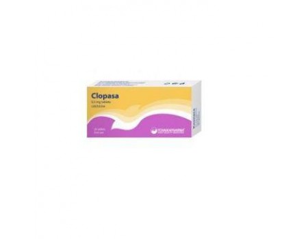 Clopasa 0.5 mg. 20 tablets