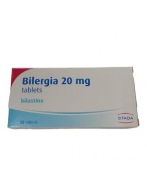 Bilergia 20 mg. 20 tablets