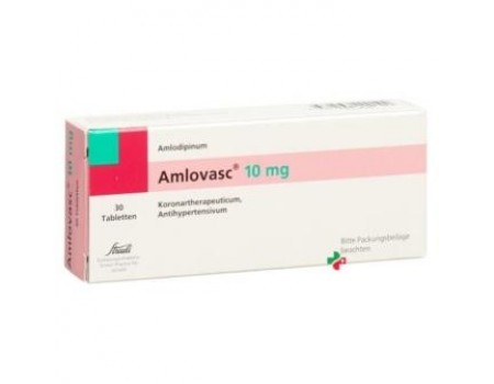 Amlovask 10 mg. 30 tablets