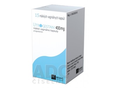Utrogestan 400 mg. 15 capsules