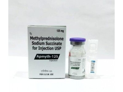 Methylprednisolone 125 mg. 5 ampules