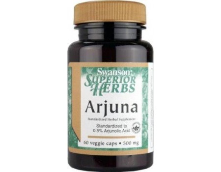 Arjuna 500 mg. 60 capsules
