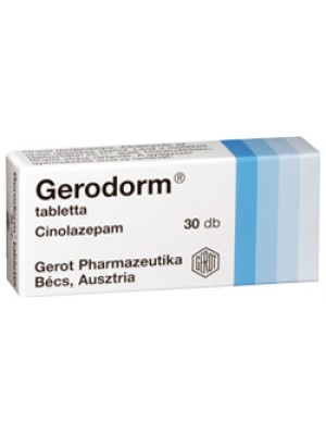 Gerodorm 40 mg. 20 tablets