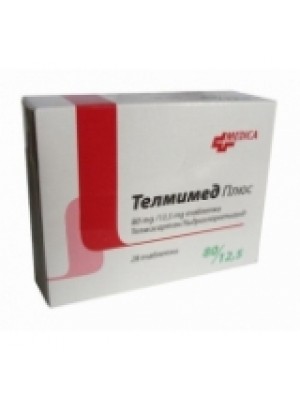 Telmimed Plus 80 mg. / 12.5 mg. 28 tablets