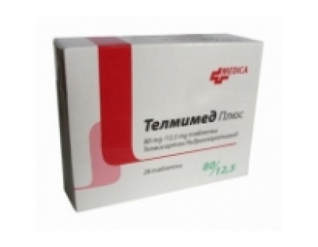Telmimed Plus 80 mg. / 12.5 mg. 28 tablets