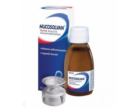 Mucosolvan syrup 30 mg. / 5 ml.