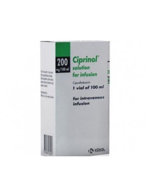 Ciprinol 200mg./100ml. 1 vial