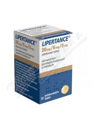 Lipertance 20 mg. / 5 mg. / 5 mg. 30 tablets