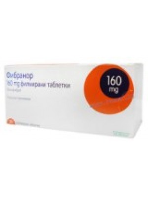 Fibranor 160 mg. 30 tablets