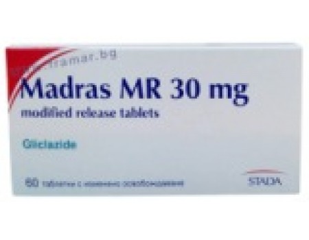 Madras MR 30 mg. 60 tablets