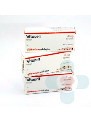 Vitopril 5 mg. 30 tablets