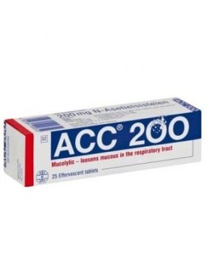 ACC 200. 20 tablets