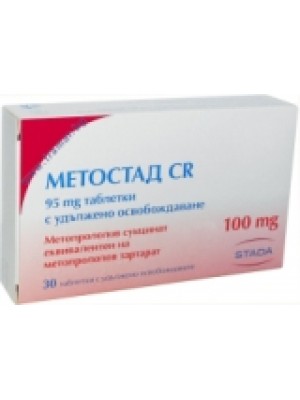 Metostad CR 100 mg. 30 tablets