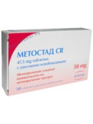 Metostad CR 50 mg. 30 tablets