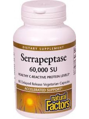 Serrapeptase 60 000 SU. 60 capsules