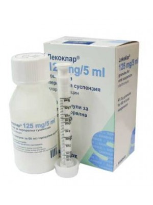 Lekoklar 125 mg. / 5 ml. 60 ml.