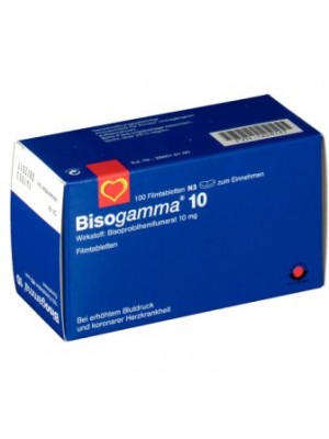 Bisogamma 10 mg. 30 tablets