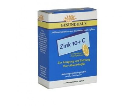 Zink with vit C. 20 tablets