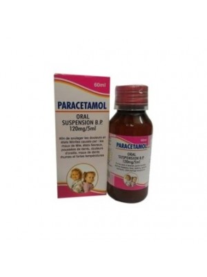 Paracetamol syrup 125 ml.