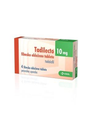 Tadilecto 10 mg. 4 tablets