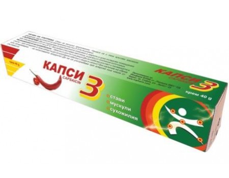 Kapsi 3 cream 40g.